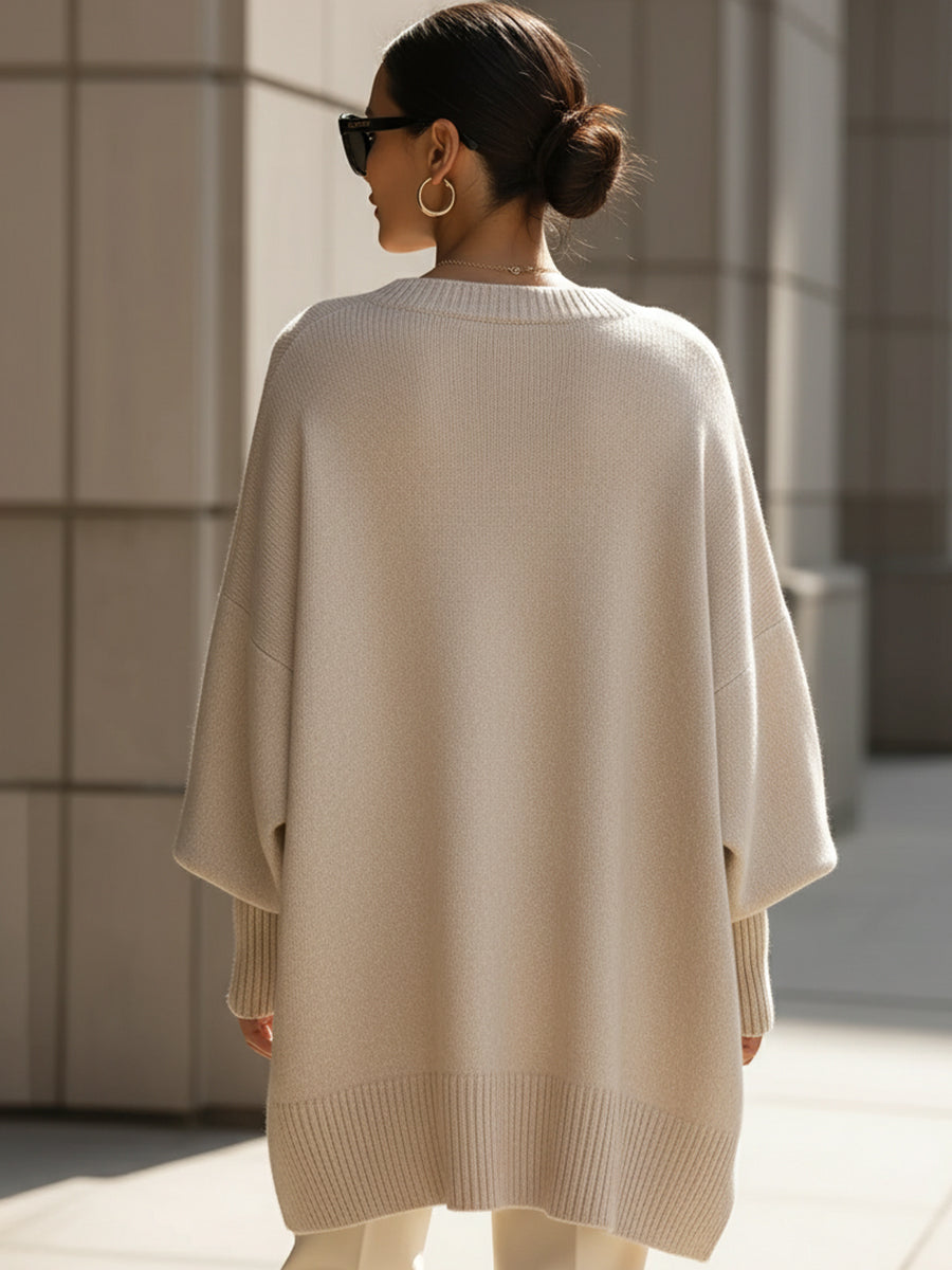 Eugenie – Oversized Batwing Knit Jumper