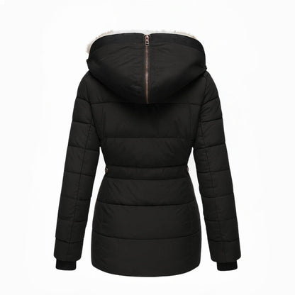 Perpetua – Insulated Winter Coat with Faux Fur Hood