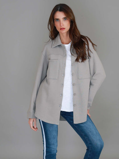 Glenda – Oversized Button-Down Shacket