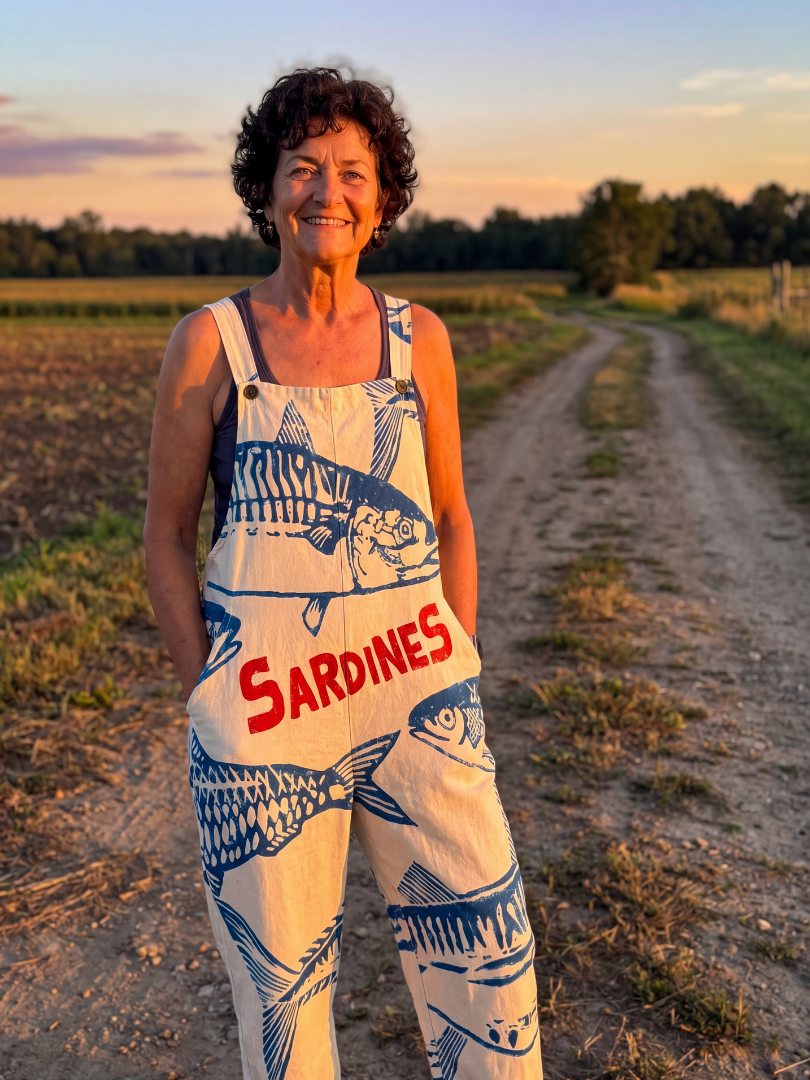 Lee | Fish-Print Dungarees