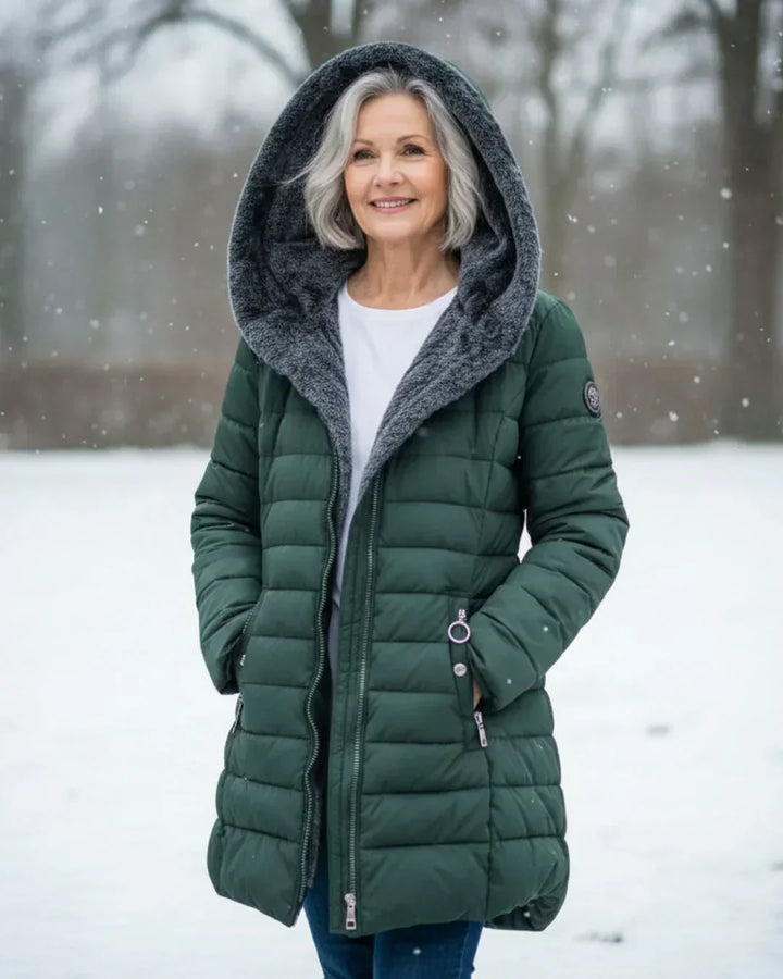 Isadora – Quilted Hooded Puffer Coat