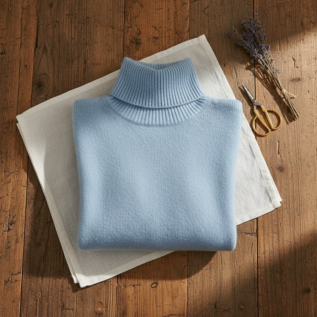 Ottilie – Turtleneck Knit Jumper