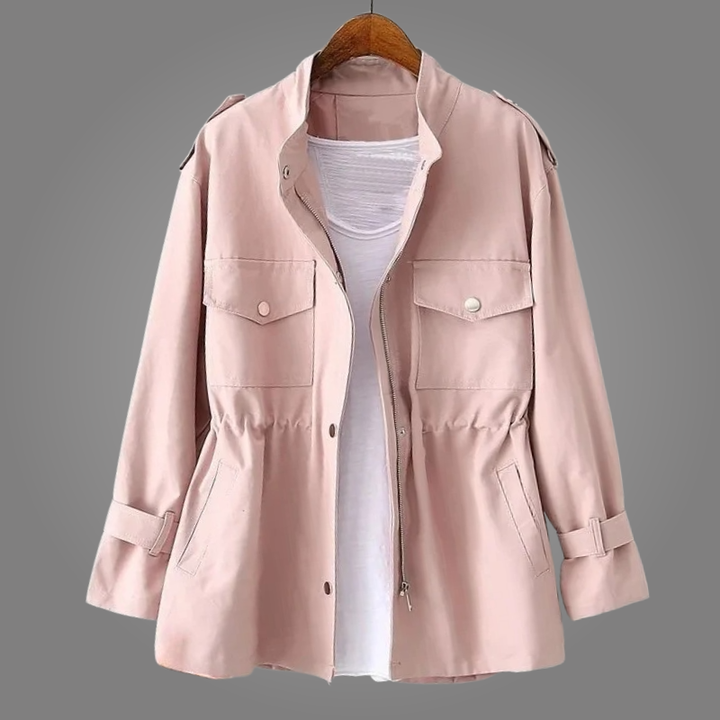 Shirley – Cinched Waist Utility Jacket