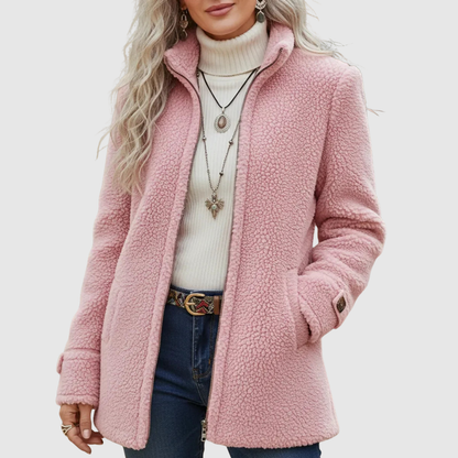 Nesta – Cosy Sherpa Full Zip Jacket