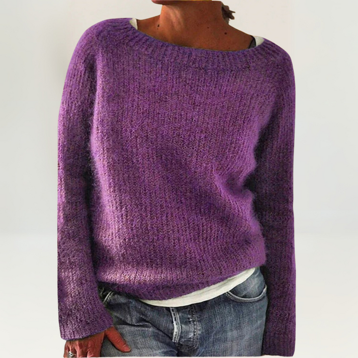 Sybilla – Relaxed Knit Crew Neck Jumper