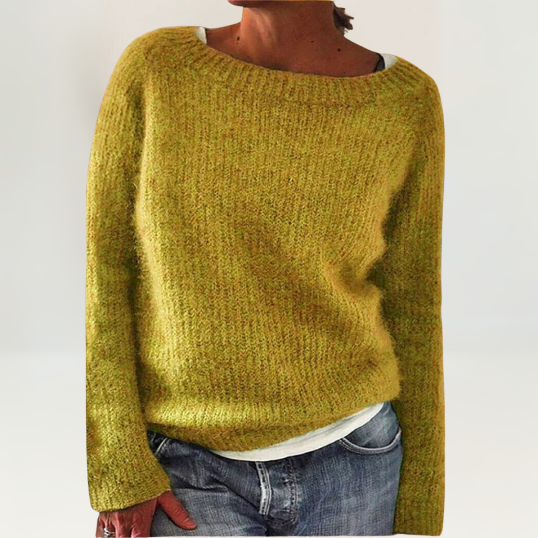 Sybilla – Relaxed Knit Crew Neck Jumper