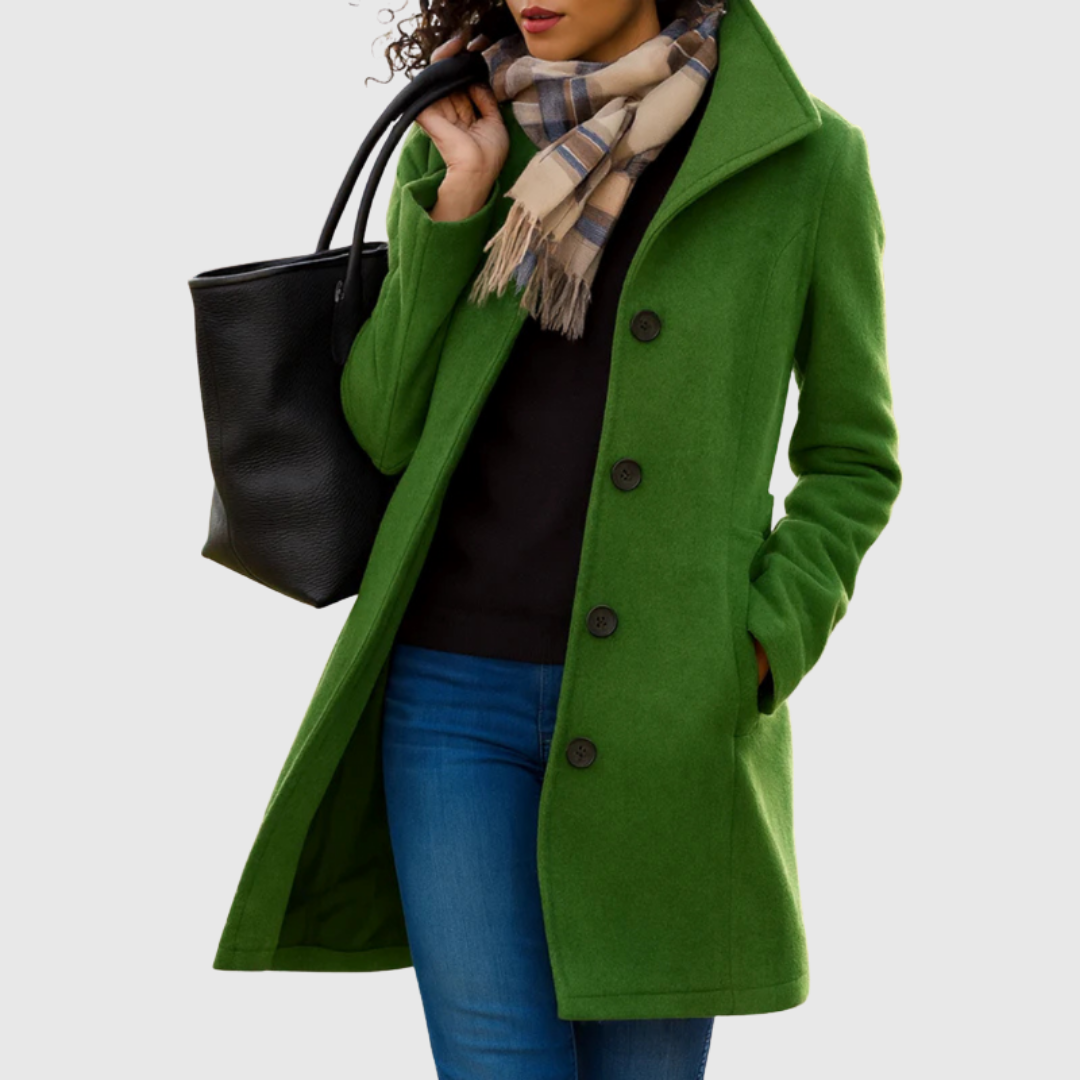 Morwenna – Classic Tailored Single-Breasted Coat