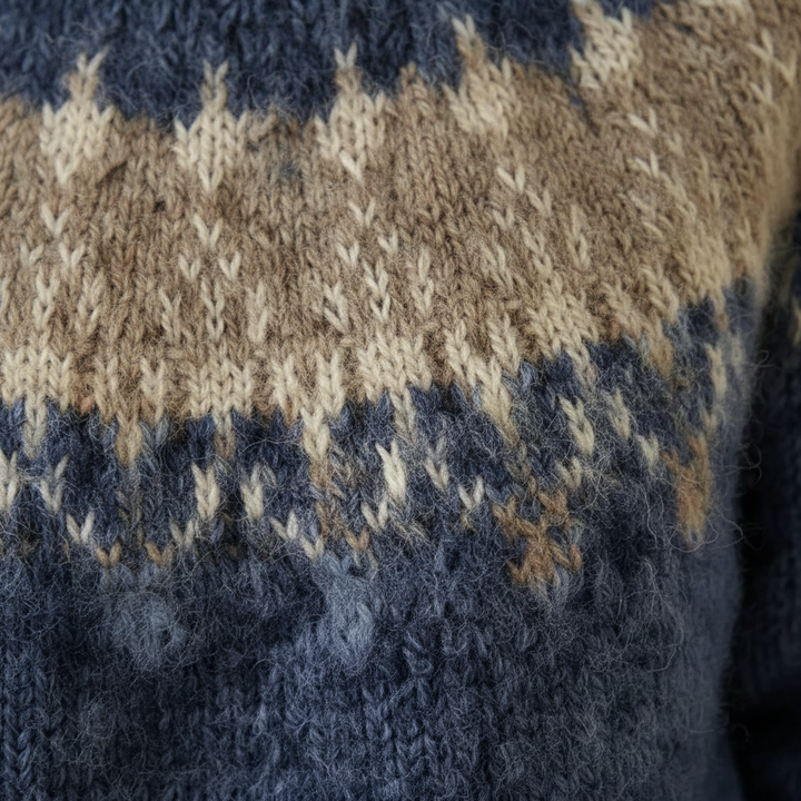 Celia – Nordic Fair Isle Knit Jumper