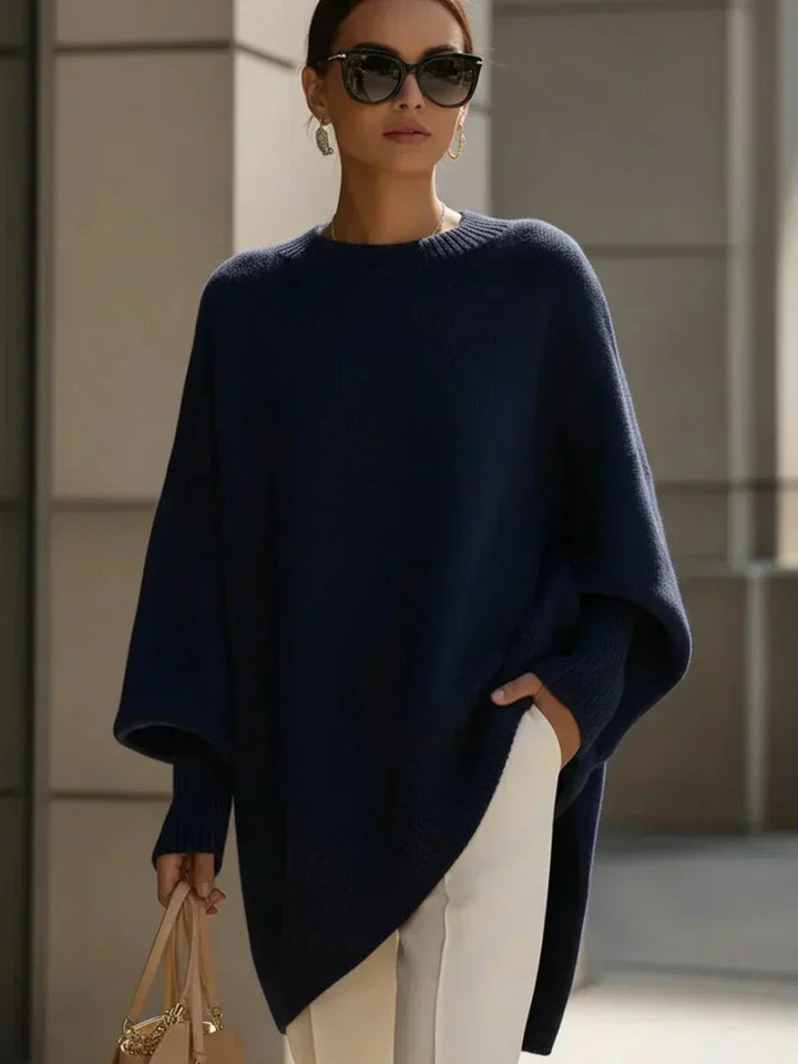 Paisley | Oversized Poncho Jumper