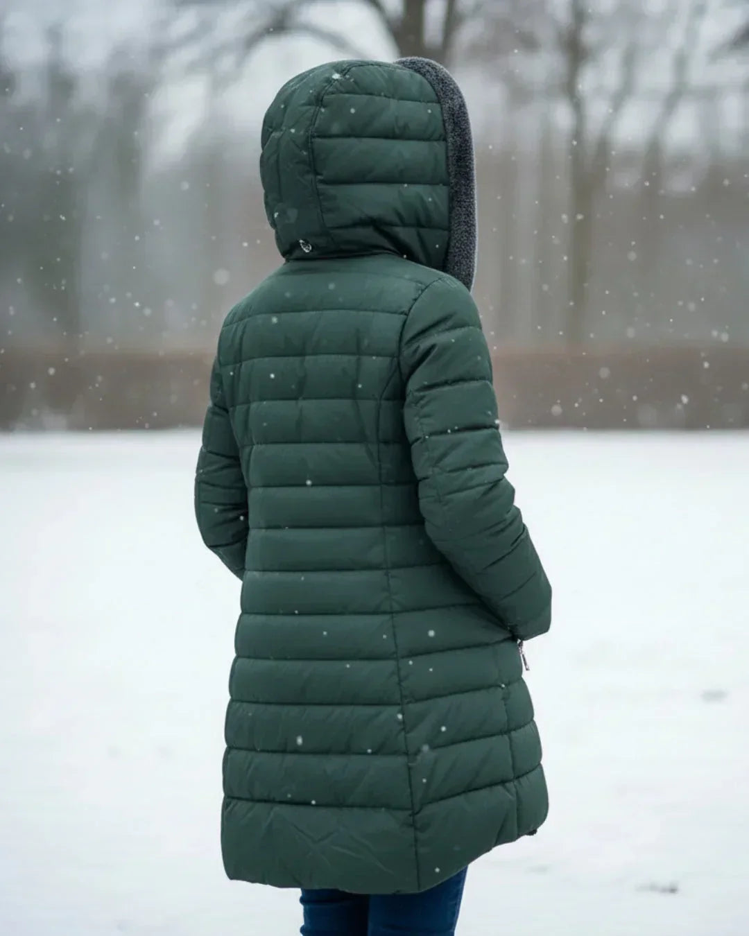 Isadora – Quilted Hooded Puffer Coat