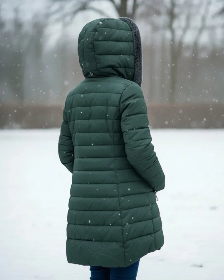 Isadora – Quilted Hooded Puffer Coat