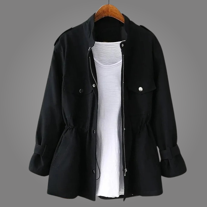 Shirley – Cinched Waist Utility Jacket