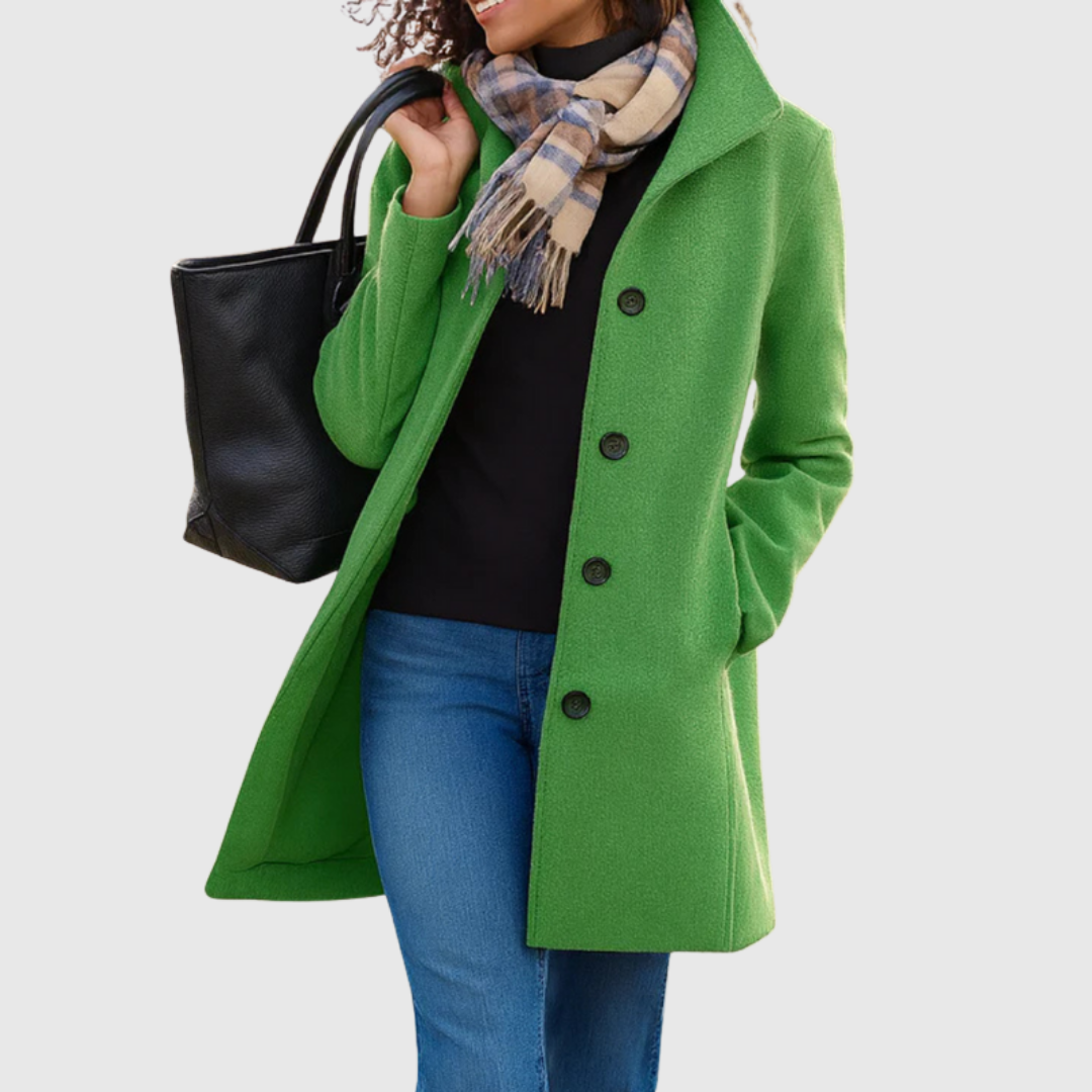 Morwenna – Classic Tailored Single-Breasted Coat