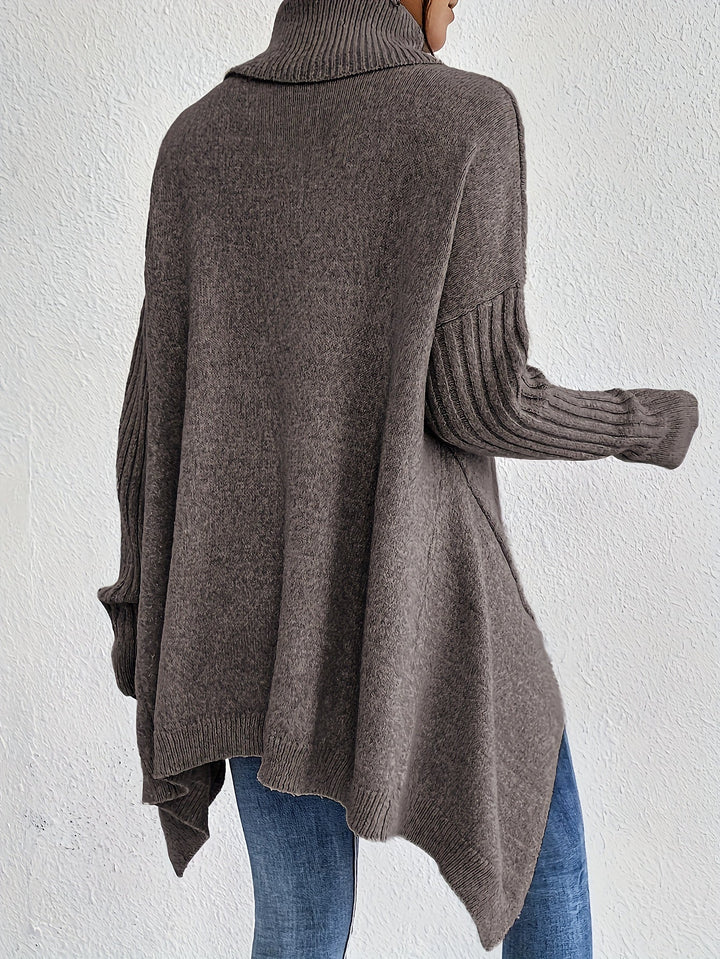 Ceridwen – Turtleneck Oversized Casual Jumper