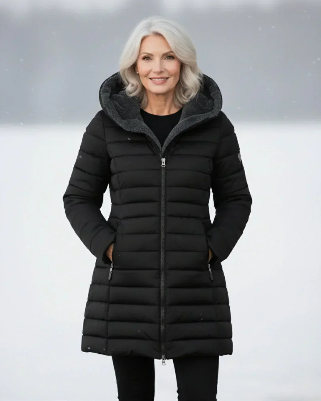 Isadora – Quilted Hooded Puffer Coat