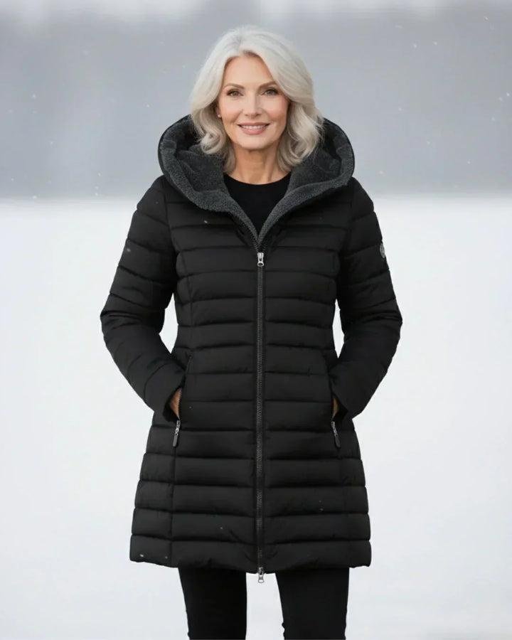 Isadora – Quilted Hooded Puffer Coat