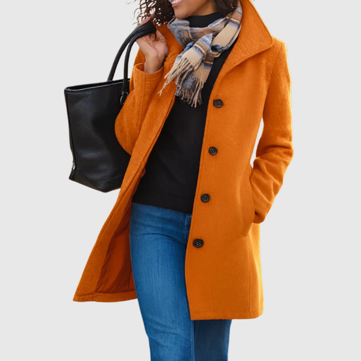 Morwenna – Classic Tailored Single-Breasted Coat