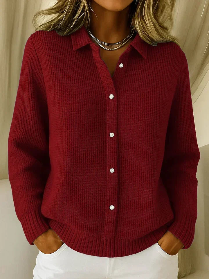 Marina – Button-Front Knit Cardigan