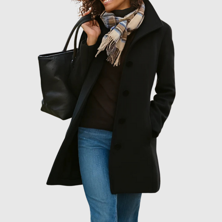 Morwenna – Classic Tailored Single-Breasted Coat