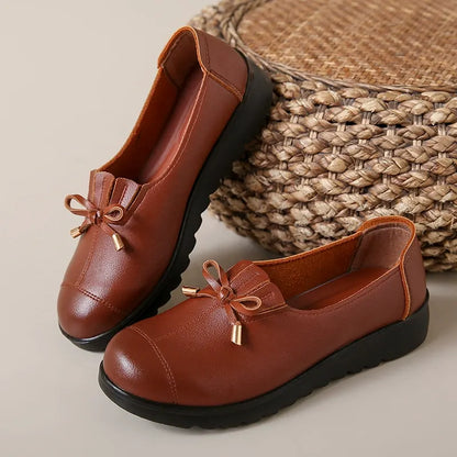 Margaret – Bow Detail Comfort Loafers