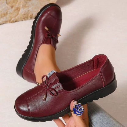 Margaret – Bow Detail Comfort Loafers