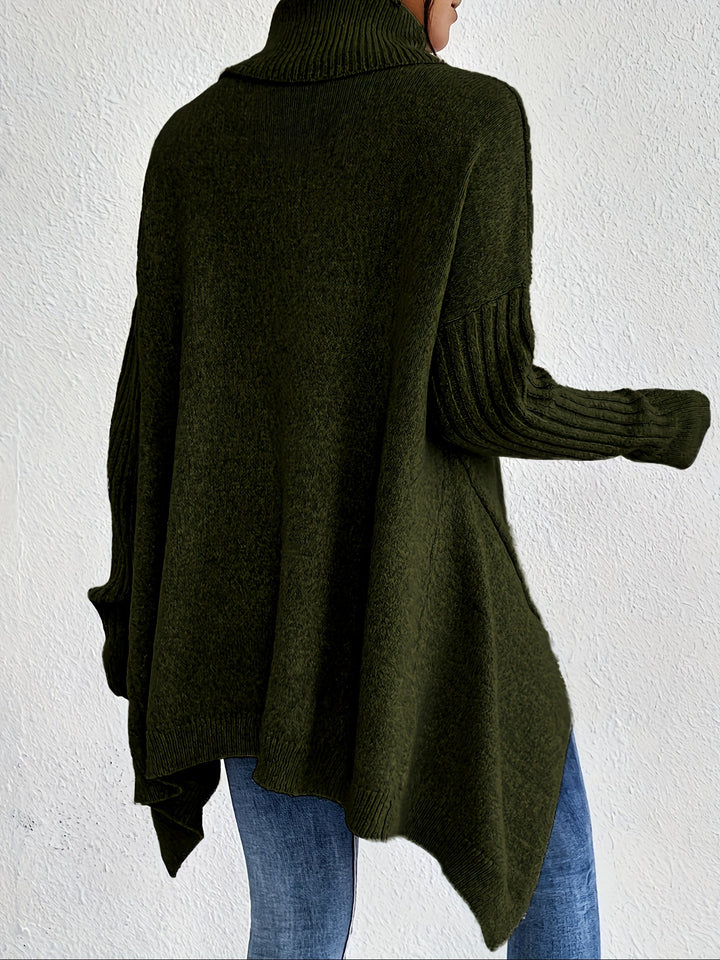 Ceridwen – Turtleneck Oversized Casual Jumper