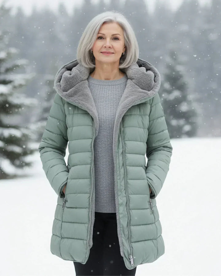 Isadora – Quilted Hooded Puffer Coat