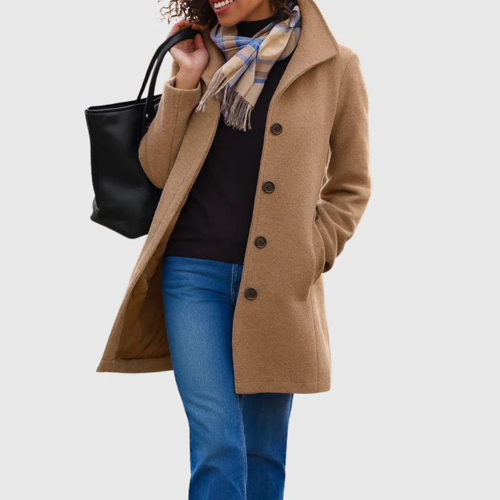 Morwenna – Classic Tailored Single-Breasted Coat