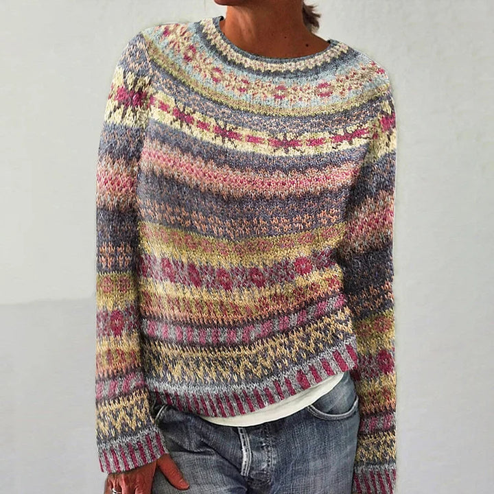 Helen – Fair Isle Knit Jumper