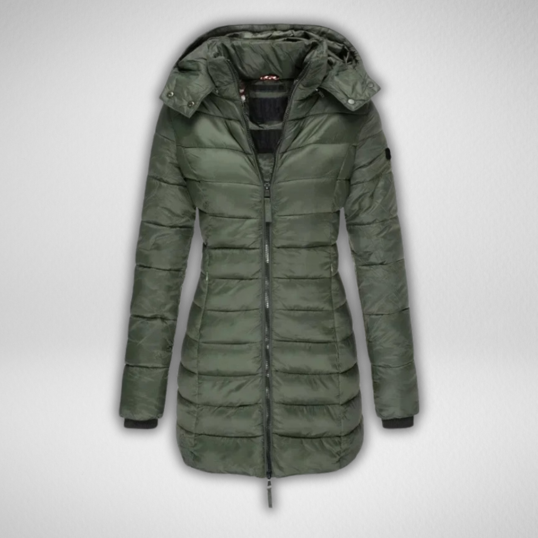 Marguerite – Elegant Quilted Puffer Coat