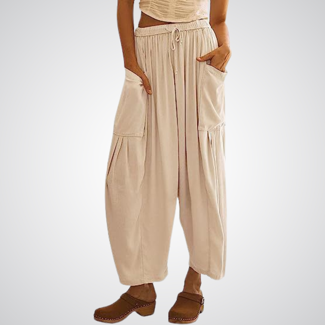 ELENA | Wide-Leg Comfort Trousers