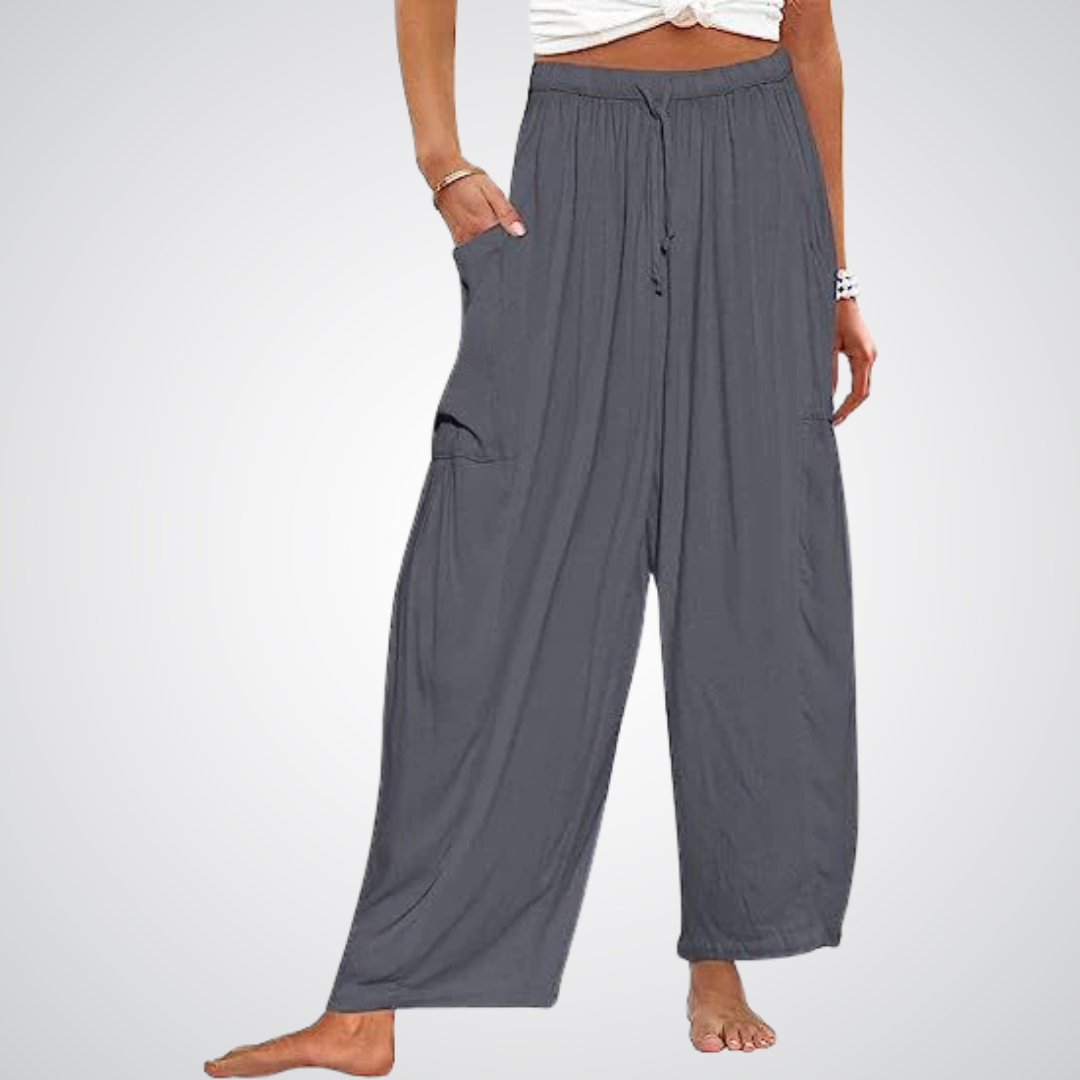 ELENA | Wide-Leg Comfort Trousers