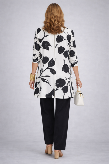 Mhairi – Floral Print Three-Piece Set