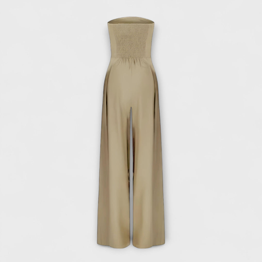 Kitty – Strapless Wide-Leg Jumpsuit