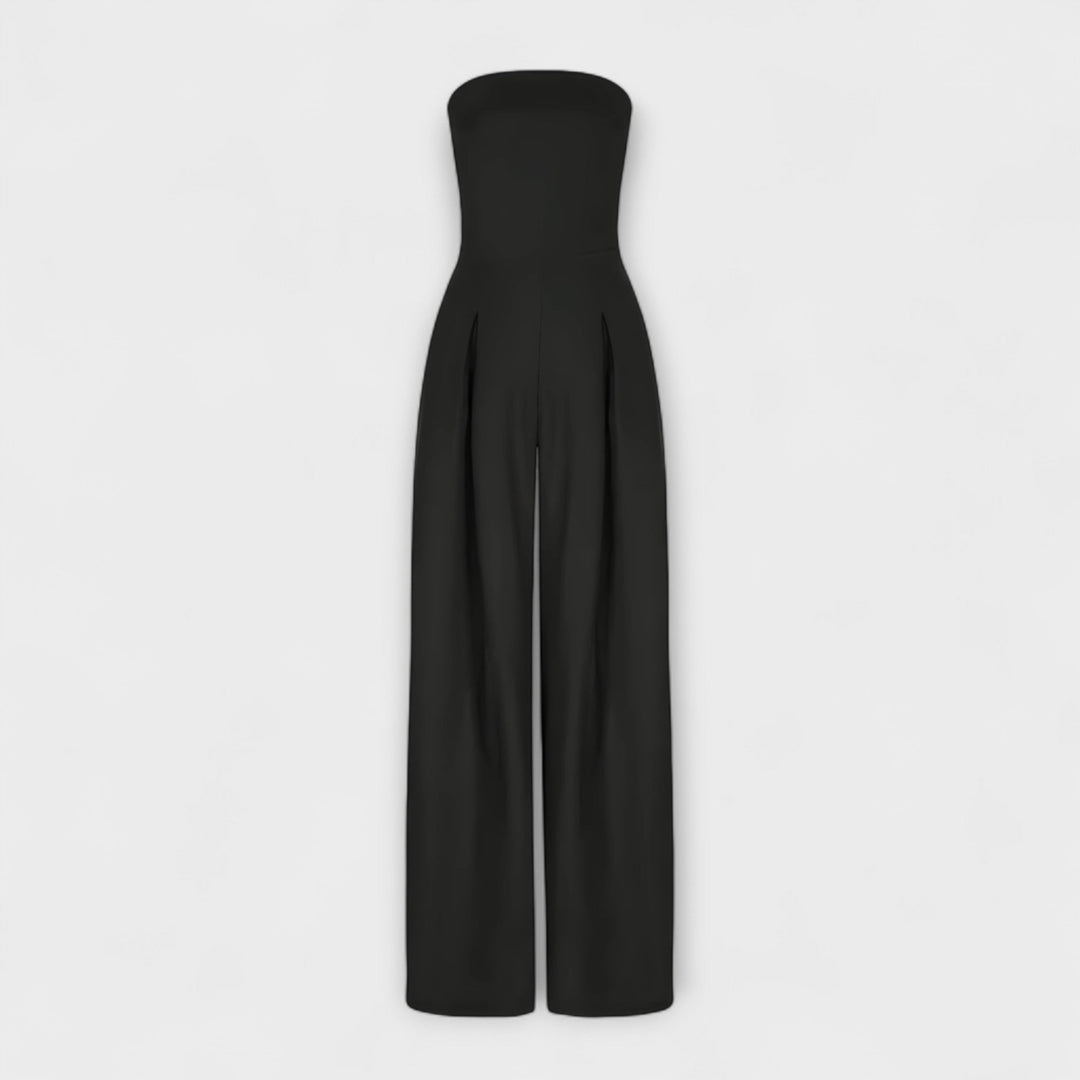 Kitty – Strapless Wide-Leg Jumpsuit