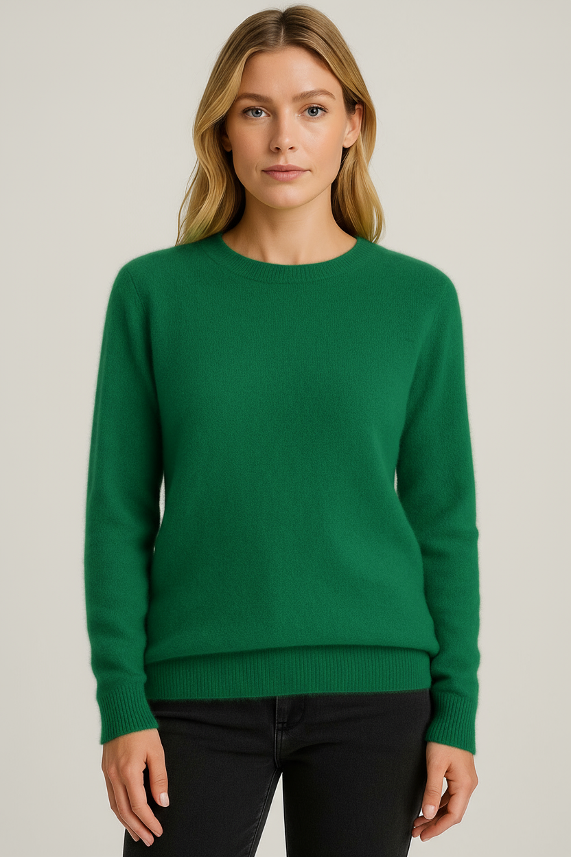 Edna – Classic Crewneck Knit Jumper