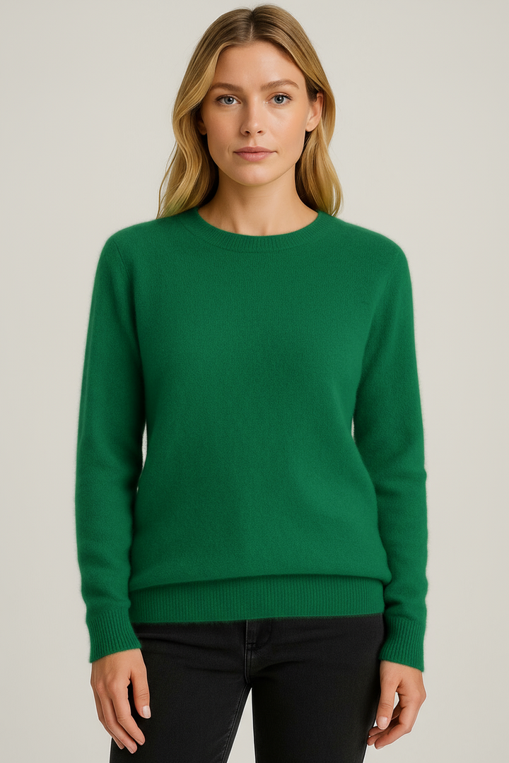Edna – Classic Crewneck Knit Jumper