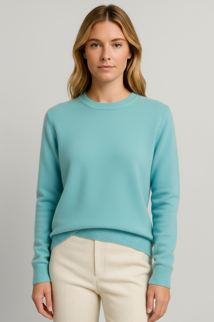 Edna – Classic Crewneck Knit Jumper