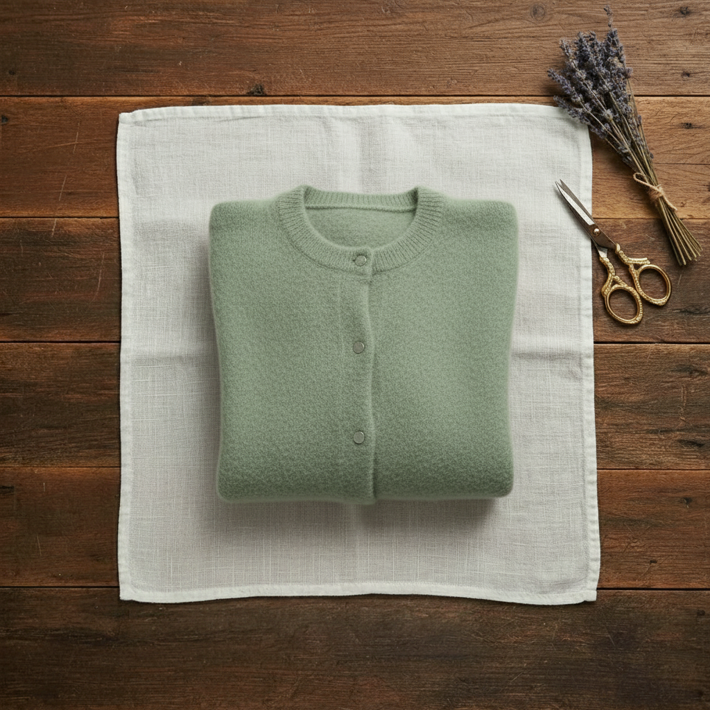 Theresa – Longline Cardigan with Gold Buttons