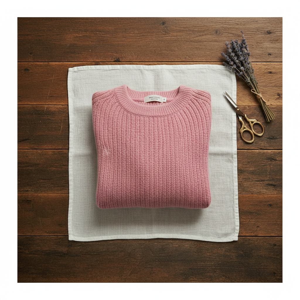 Agnes – Ribbed Knit Crewneck Jumper