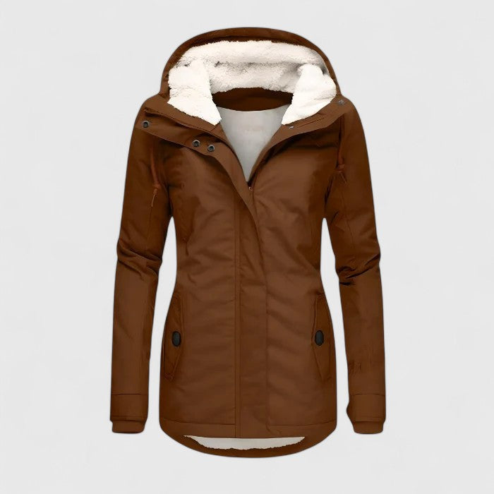 Shona – Fleece-Lined Hooded Winter Jacket