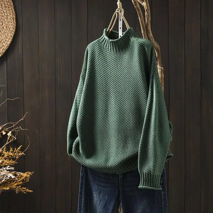 Rhoda – Relaxed Textured Knit Jumper