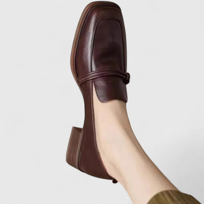 Harriet – Square-Toe Slip-On Loafers