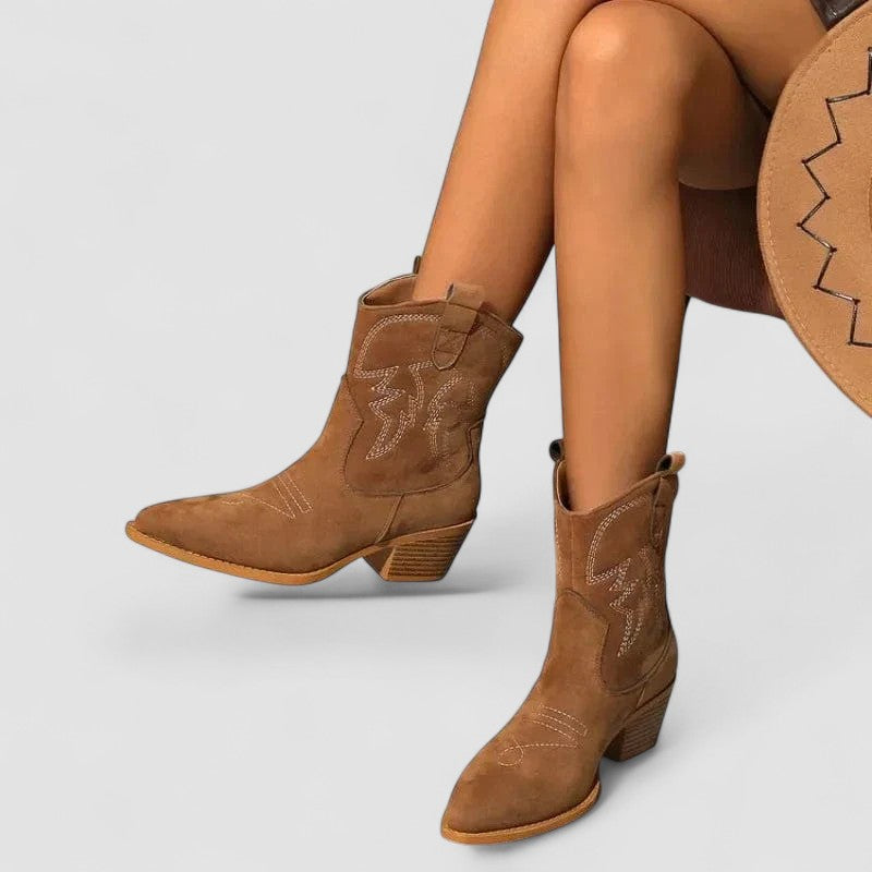 Gwyneth – Orthopaedic Western Ankle Boots