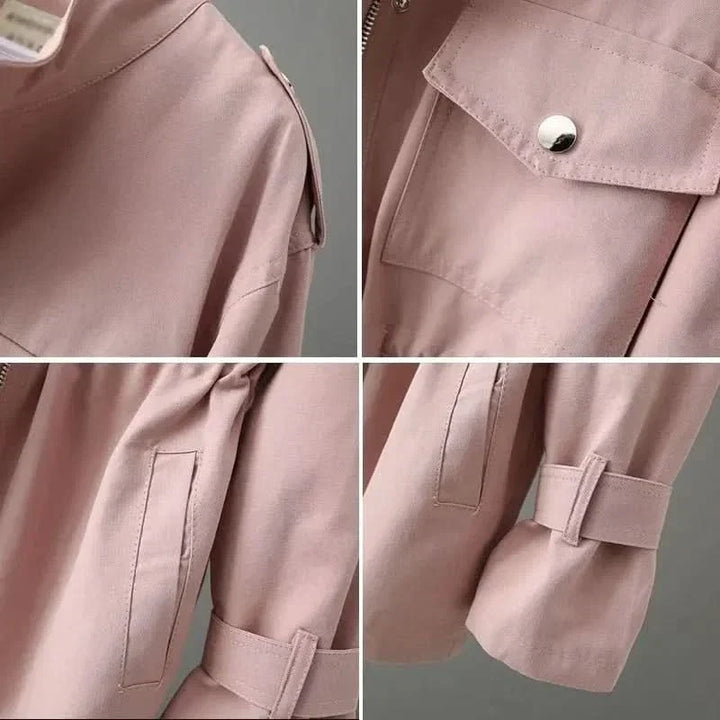 Shirley – Cinched Waist Utility Jacket