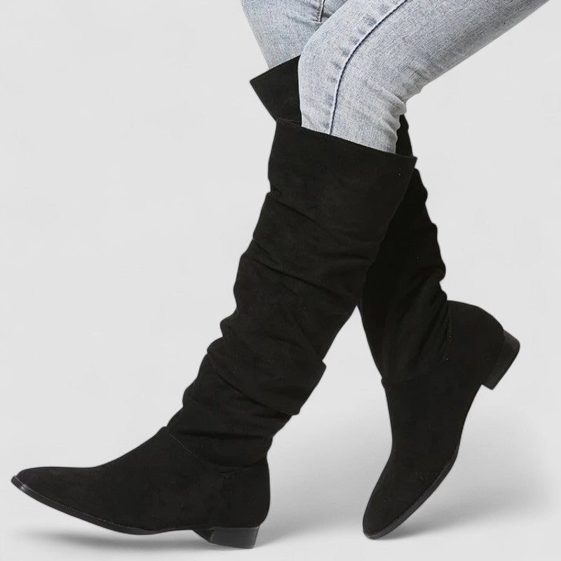 Rita – Slouchy Knee-High Boots