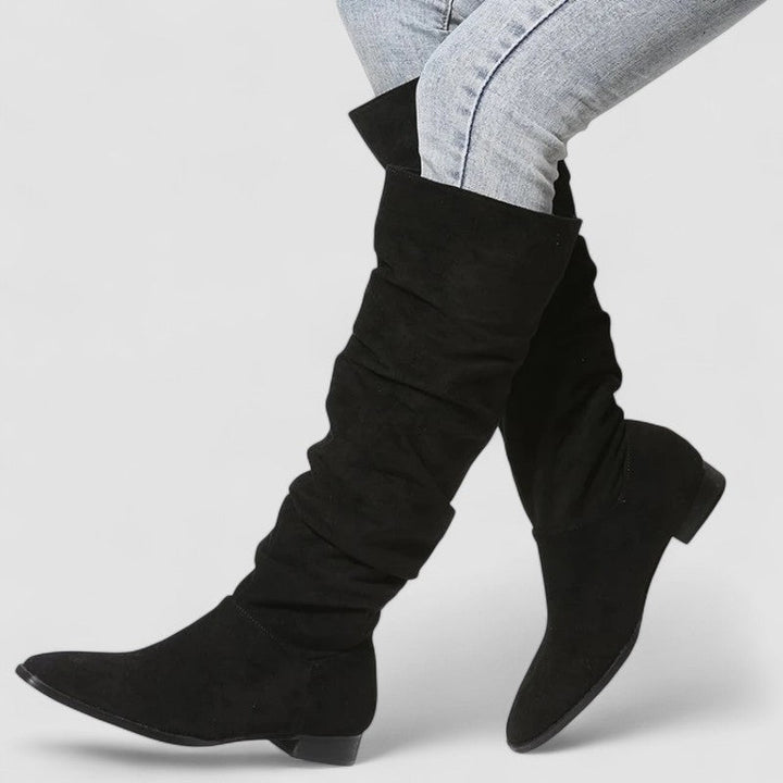 Rita – Slouchy Knee-High Boots
