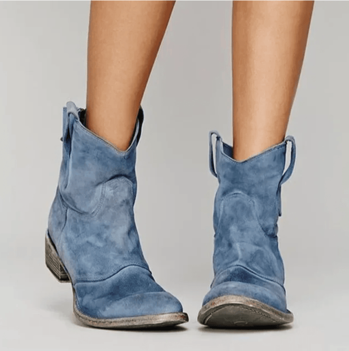 Pamela – Western Ankle Boots