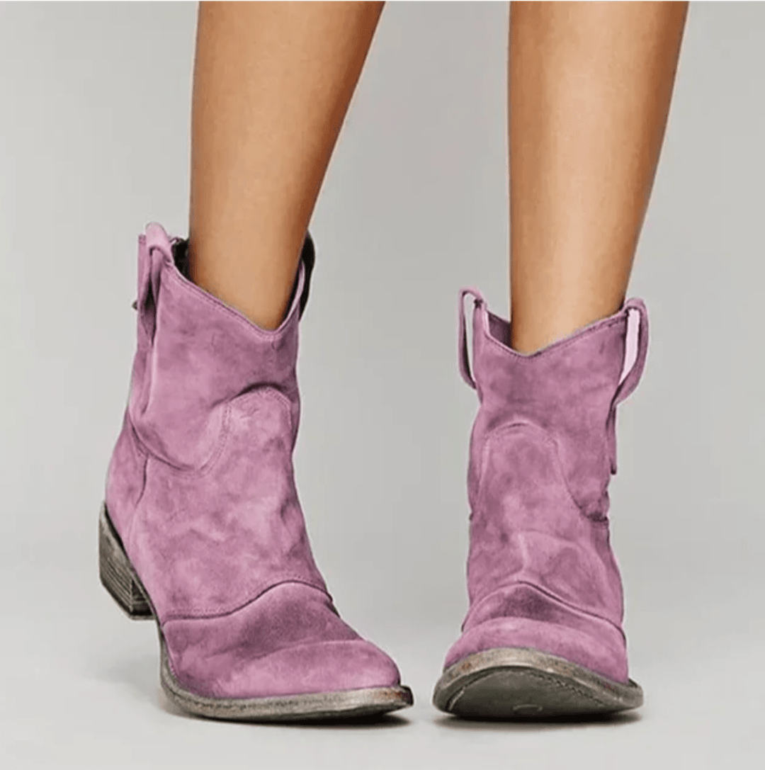 Heather – Western-Style Ankle Boots