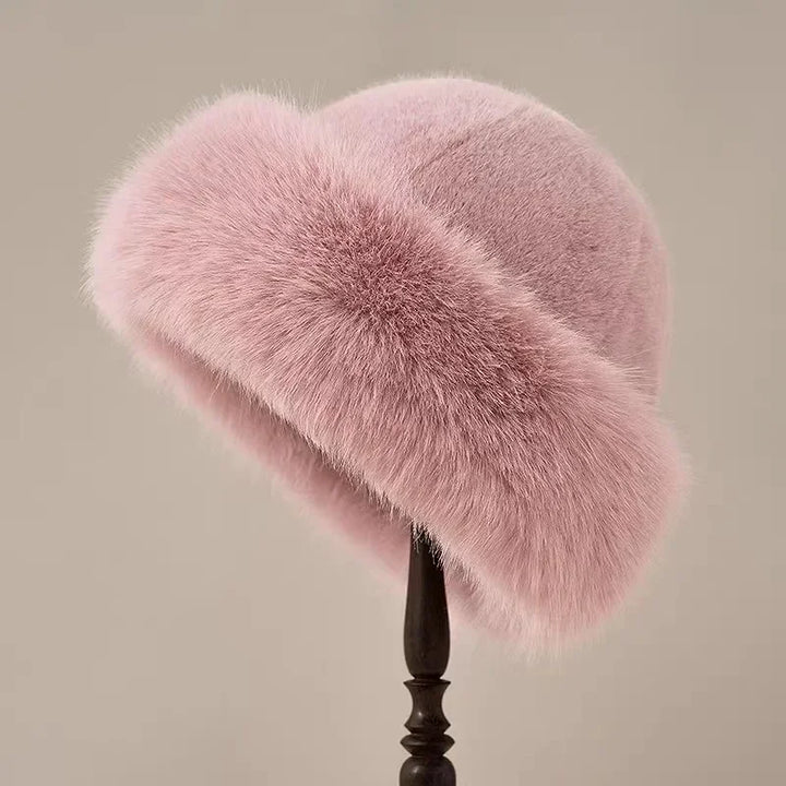 Sandra – Plush Faux Fur Winter Hat